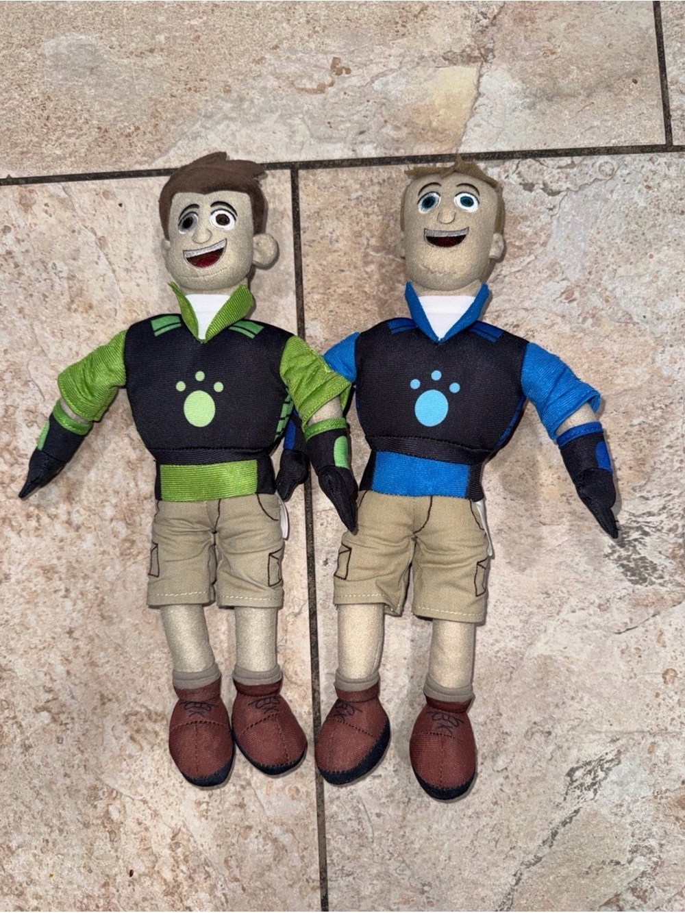 Wild Kratts Chris & Martin Plush Set